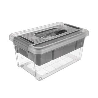 Fedeles műanyag tárolódoboz 35x23x17 cm Multi Stormax – Orion