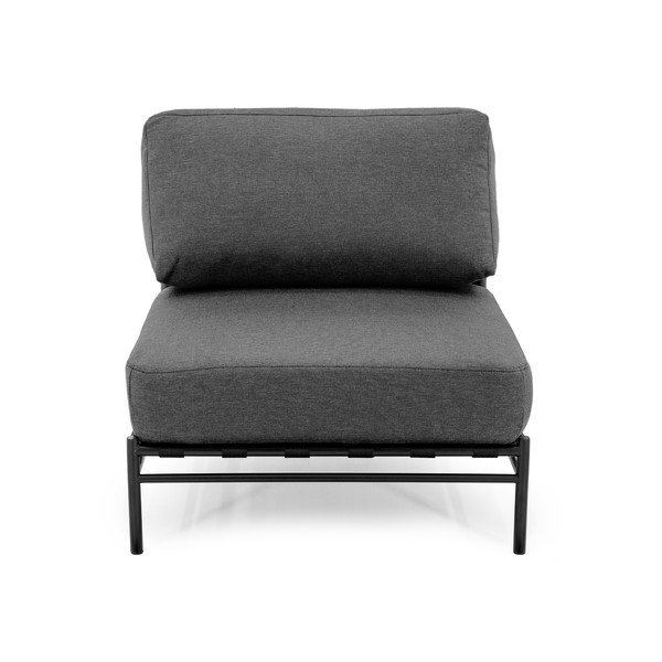 Sötétszürke kerti kanapé modul (középső rész) Dandy – Sit Sit-image-2