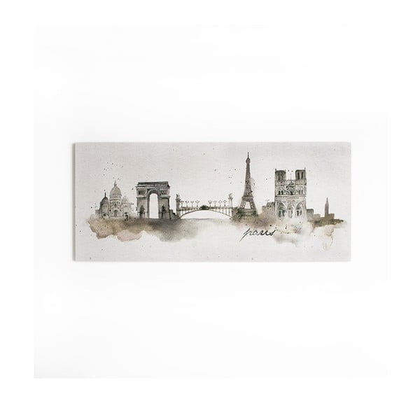 Paris Watercolour kép, 120 x 50 cm - Graham & Brown