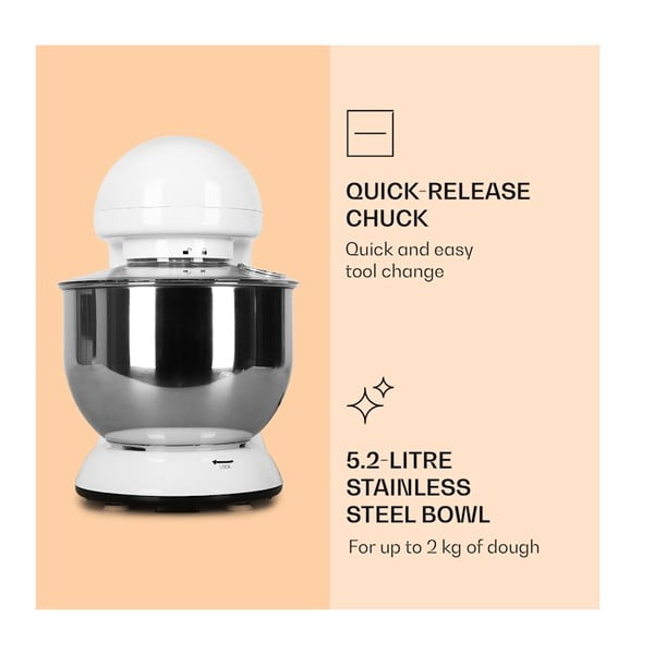 Bella fehér konyhai robotgép - Klarstein-image-3