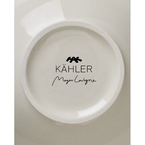 Fehér-rózsaszín kerámia váza ø 16 cm Canvas - Kähler Design-image-4