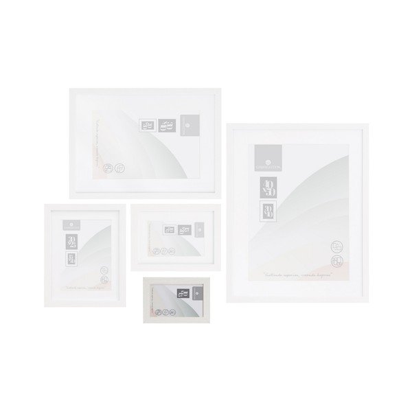 Fehér álló-fali képkeret 12,5x17,5 cm Sencillo – Casa Selección-image-1