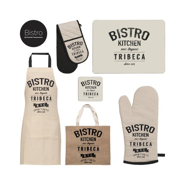 Parafa tányéralátét készlet 4 db-os 22x29 cm Bistro – Premier Housewares-image-1