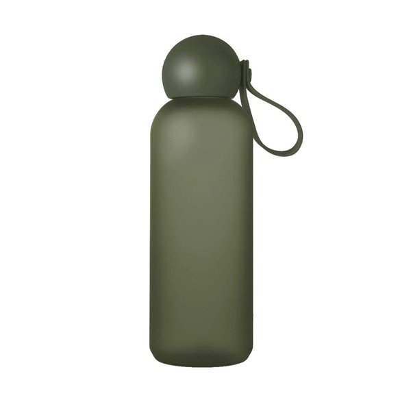 Zöld újrahasznosított műanyag utazó ivópalack 650 ml Tom – Sagaform