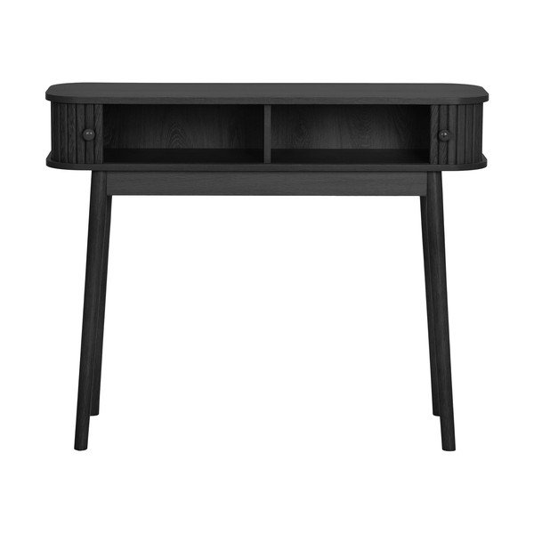 Fekete borovi fenyő konzolasztal 30x100 cm Nikoo – House Nordic-image-2