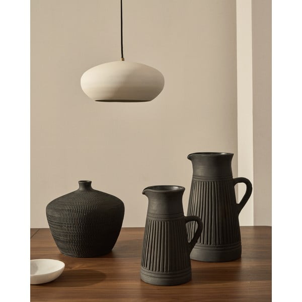 Fehér függőlámpa fém búrával ø 40 cm Inda – Kave Home-image-1