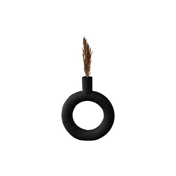 Ring fekete váza - PT LIVING-image-1