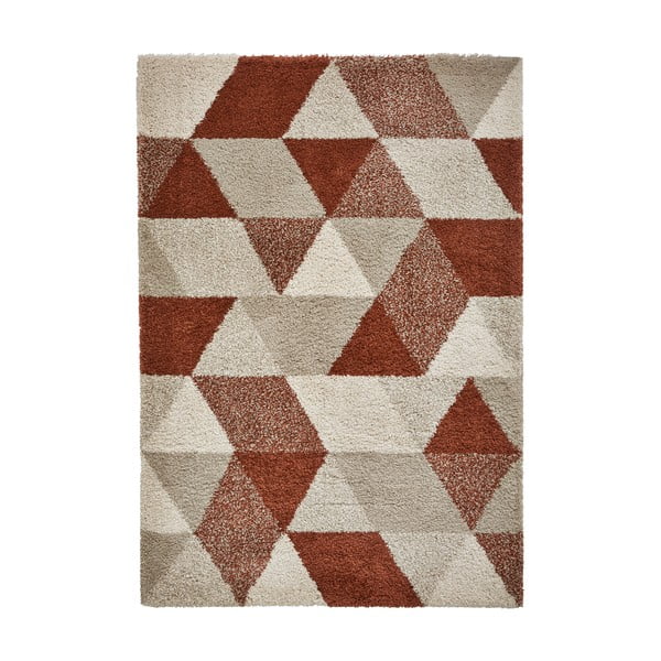 Royal Nomadic Angles bordó szőnyeg, 120 x 170 cm - Think Rugs