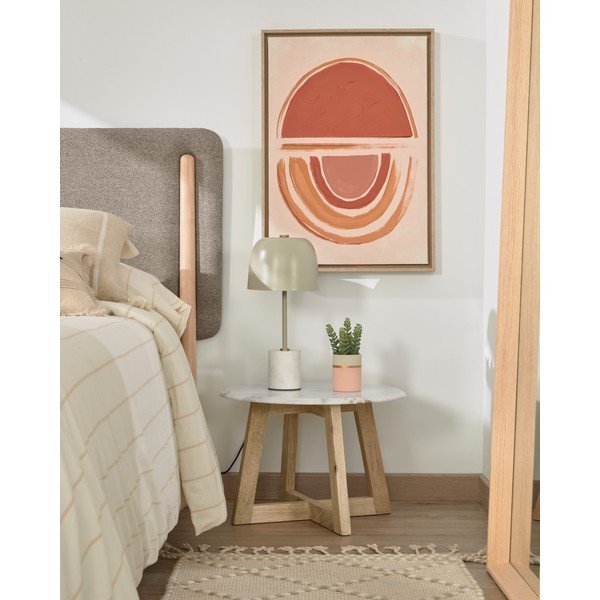 Alish bézs asztali lámpa - Kave Home-image-1