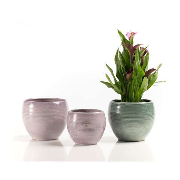 Kerámia kaspó ø 22 cm Manacor Deluxe - Big pots-image-2