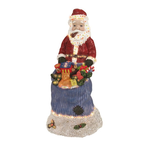 Santa Claus karácsonyi szobrocska, magassága 38 cm - Naeve