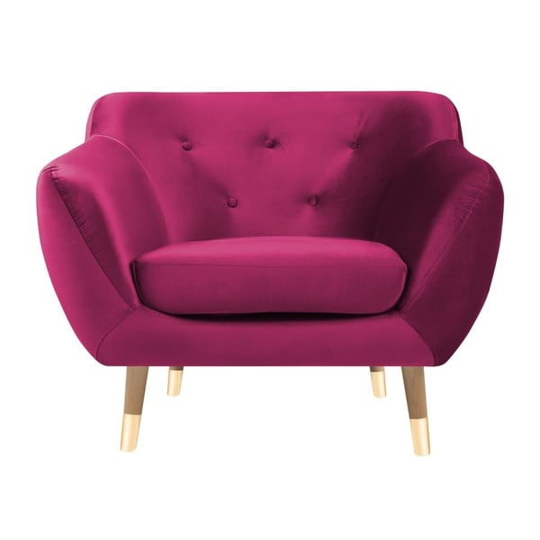Amelie rózsaszín fotel - Mazzini Sofas
