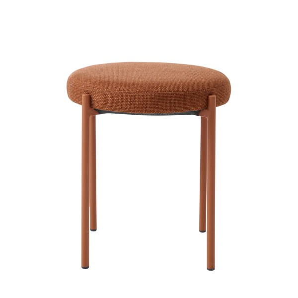 Terrakotta színű fém ülőke Pelican – Unique Furniture-image-3