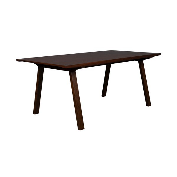 Étkezőasztal kőrisfa dekoros asztallappal 95x180 cm Adamello – Dutchbone-image-2