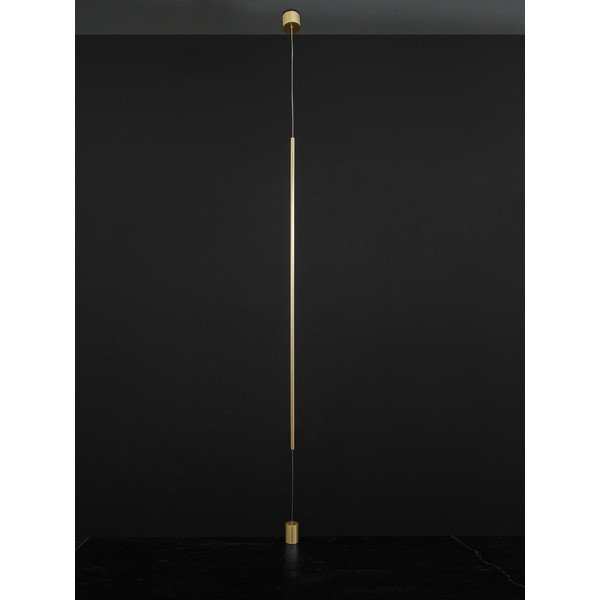 Sárgaréz színű alumínium LED állólámpa (magasság 300 cm) Elettra – Nova Luce-image-4