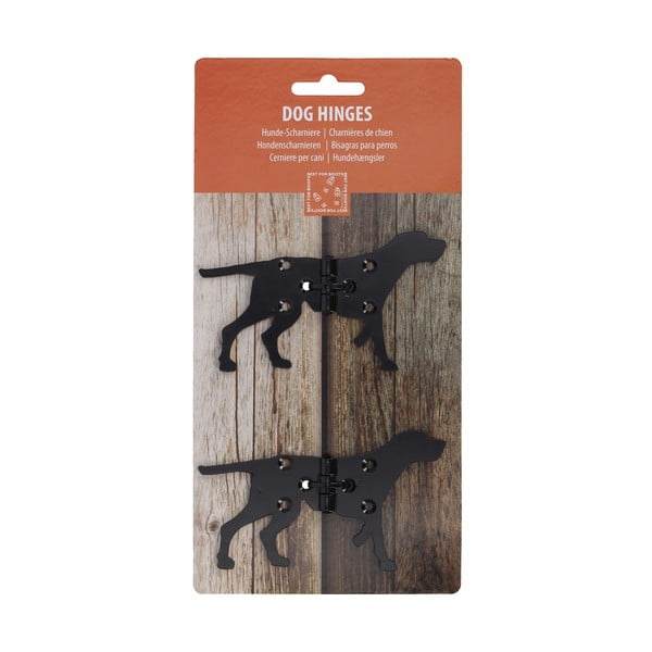 Fém ajtó zsanér szett 4 db-os Dog – Esschert Design-image-2