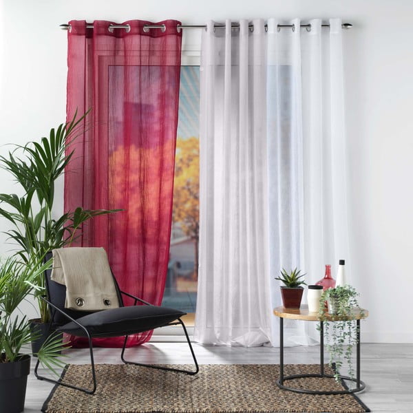 Zöld fényáteresztő függöny 140x280 cm Telma – douceur d'intérieur-image-3