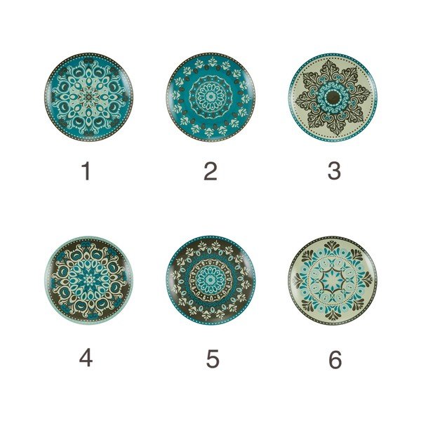 Porcelán desszertes tányér készlet 6 db-os ø 19 cm Cala Jondal – VDE Tivoli 1996-image-2