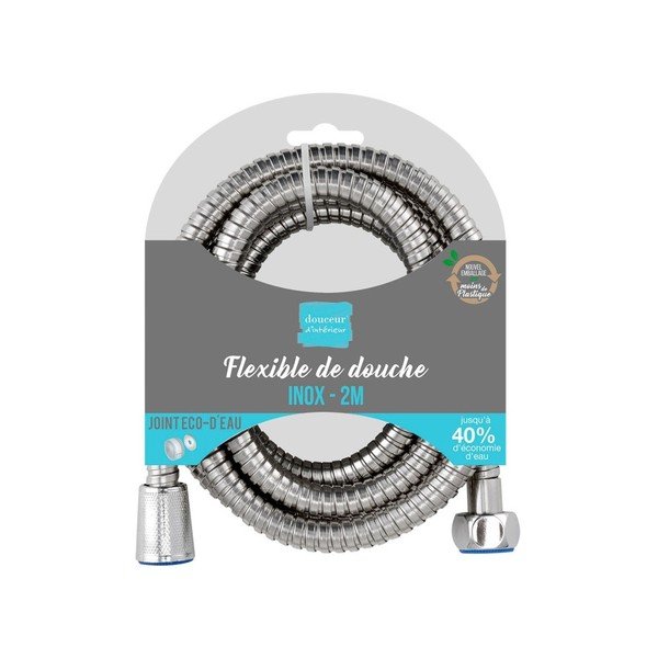 Acél zuhanycső Hydro – douceur d'intérieur-image-1