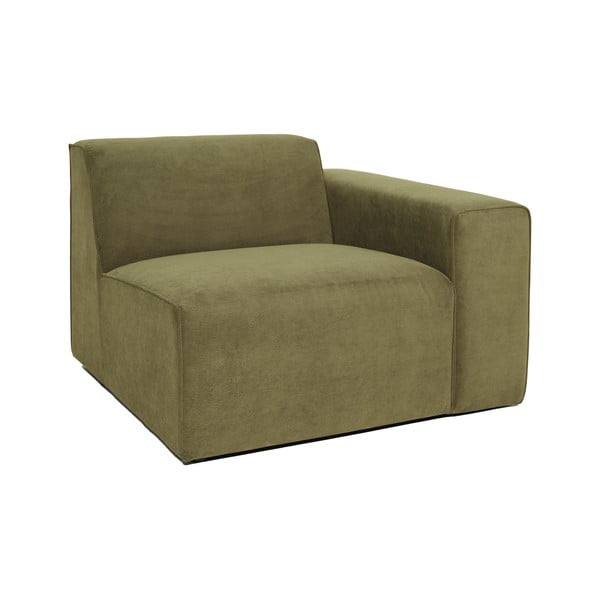 Sting zöld kordbársony kanapé modul, jobb oldali - Scandic-image-2