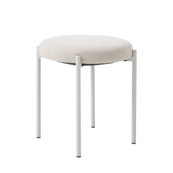 Krémszínű fém ülőke Pelican – Unique Furniture