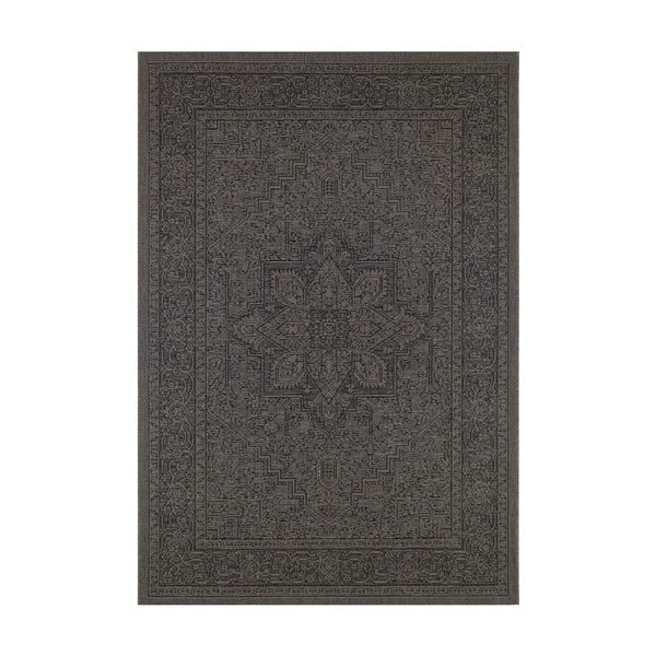 Anjara fekete-bézs kültéri szőnyeg, 200 x 290 cm - NORTHRUGS