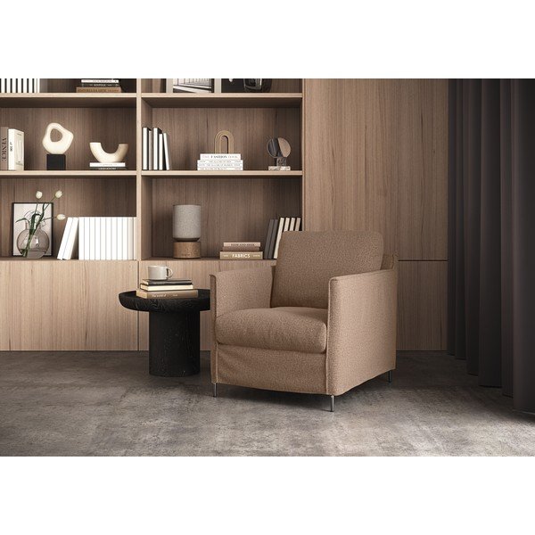 Barna fotel Petito – Furninova -image-1