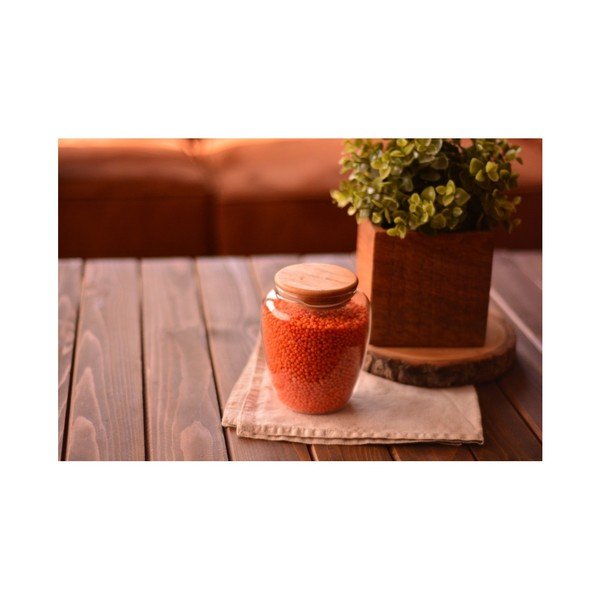 Rella Small üvegedény bambusz fedővel - Bambum-image-2