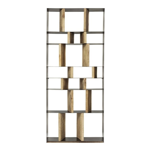 Storm könyvespolc újrahasznosított borovi fenyőből - Kare Design-image-3