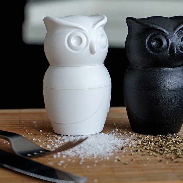 Owl fehér borsőrlő - Qualy&CO-image-1