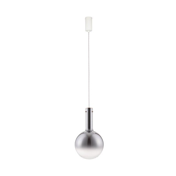 Szürke üveg LED dimmelhető függőlámpa ø 25 cm Nostos – Nova Luce