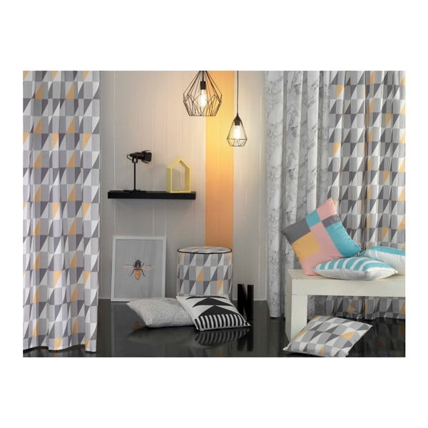 Pinky Light Stripes fekete-fehér párnahuzat, 43 x 43 cm - Mike & Co. NEW YORK-image-1