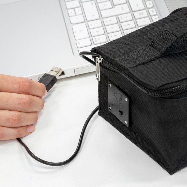USB ebéd melegítő ételes táska - InnovaGoods-image-1