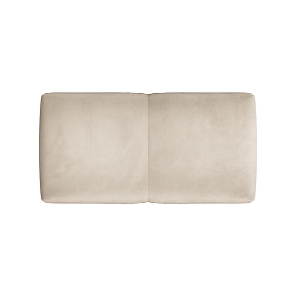 Bézs bársony háttámla moduláris kanapéhoz Rome Velvet - Cosmopolitan Design-image-2