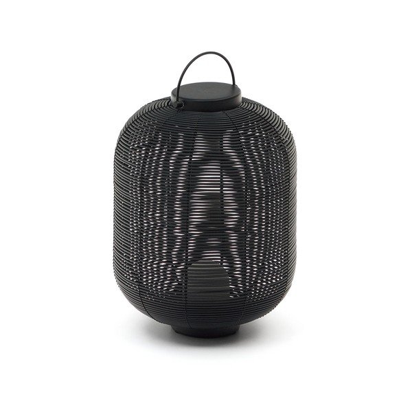 Fekete LED szabályozható asztali lámpa (magasság 37 cm) Saranella – Kave Home-image-3