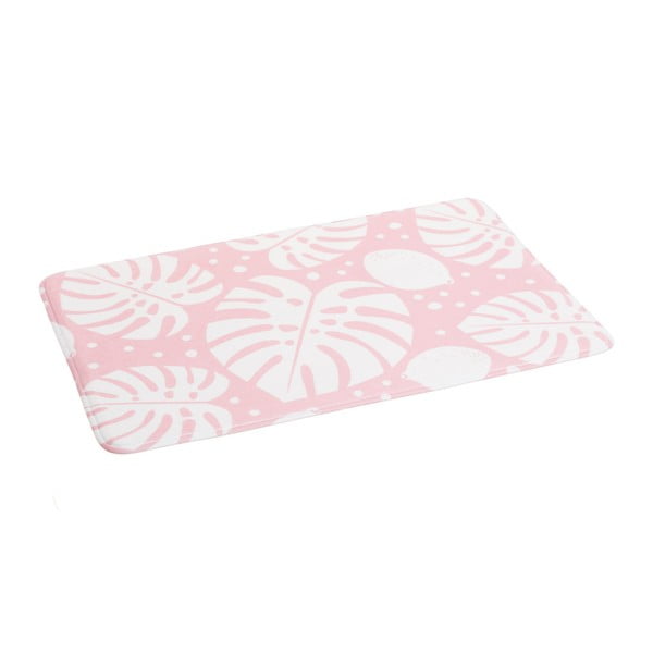 Rózsaszín mikroszálas fürdőszobai szőnyeg, 70 x 45 cm - Unimasa