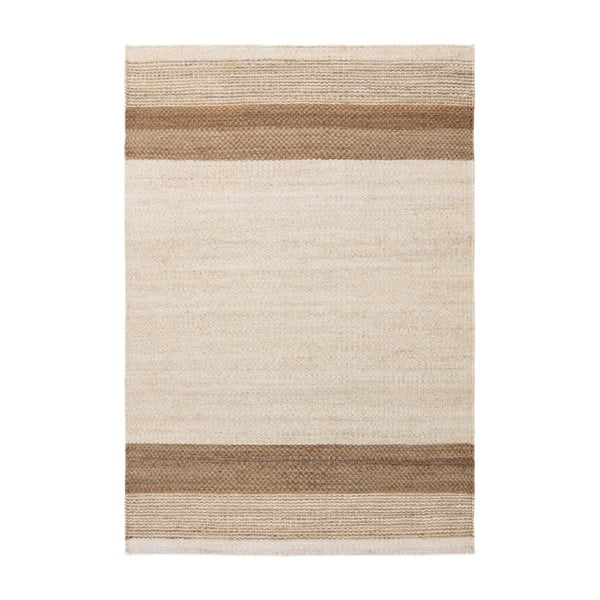 Bézs kétoldalas-kézi szövésű juta szőnyeg 160x230 cm Cedar – Asiatic Carpets