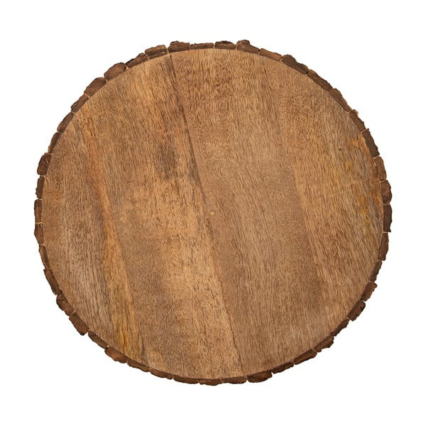 Szervírozó fa vágódeszka ø 39 cm Mango – Orion-image-2