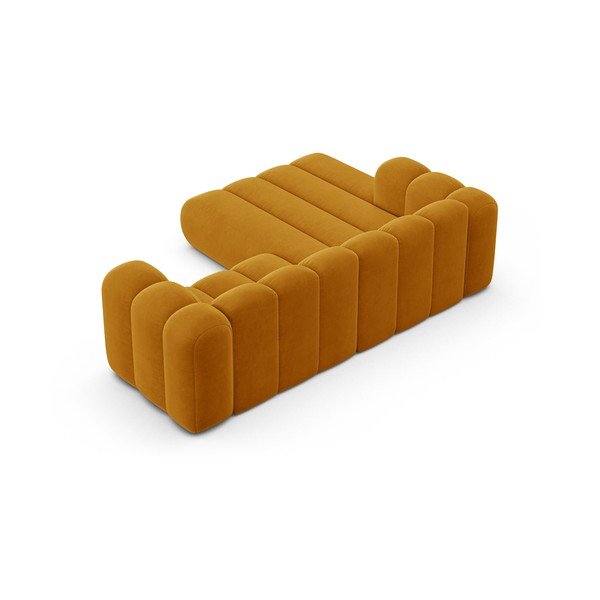 Sárga sarokkanapé (bal oldali) Lupine – Micadoni Home-image-3