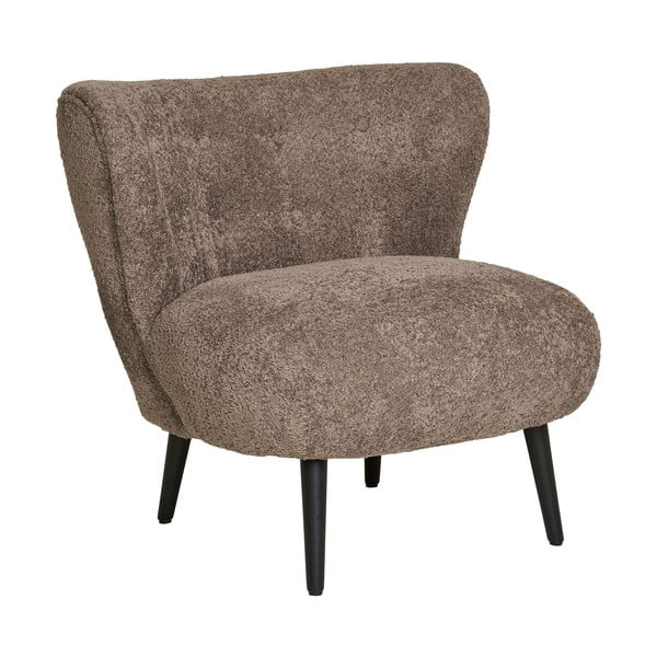 Barna buklé fotel Covelo – House Nordic
