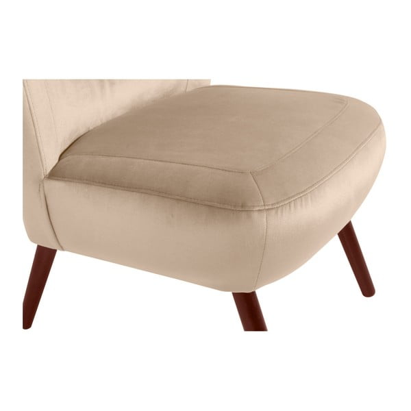 Sari Velvet bézs fotel - Max Winzer-image-4