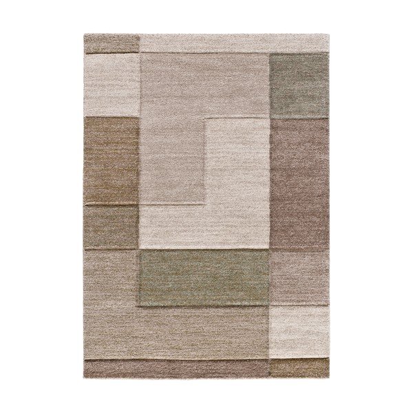 Khaki-bézs szőnyeg 160x235 cm Teva – Universal