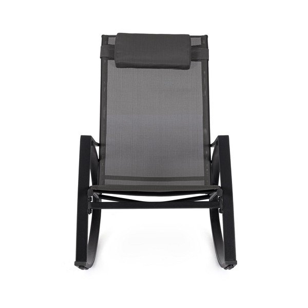 Antracitszürke fém kerti fotel Ercolano – Bizzotto-image-2