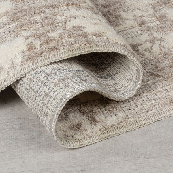 Szürkésbézs mosható szőnyeg 78x150 cm Connely – Flair Rugs-image-2