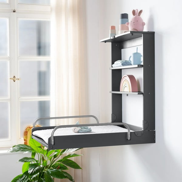 Antracitszürke függő pelenkázó Roba style - Roba-image-4