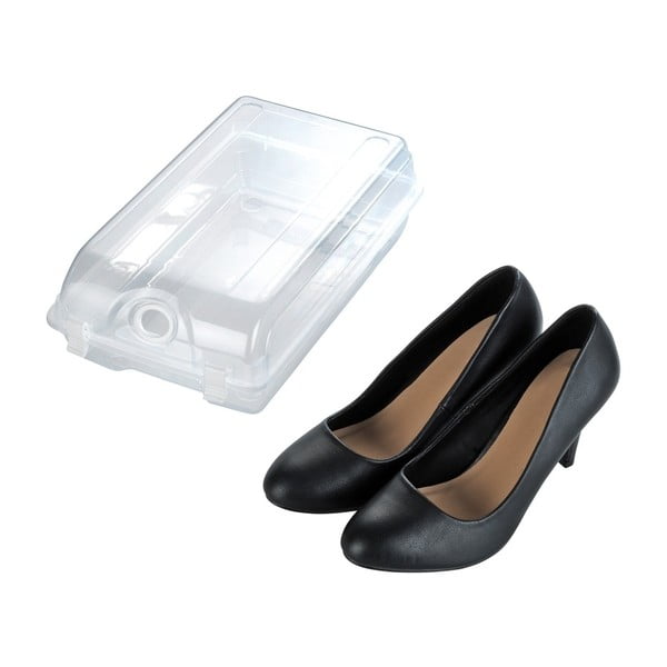 Smart átlátszó cipőtároló doboz, szélesség 19,5 cm - Wenko