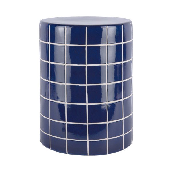 Kerámia kerek tárolóasztal ø 33 cm Retro Tiles – Leitmotiv