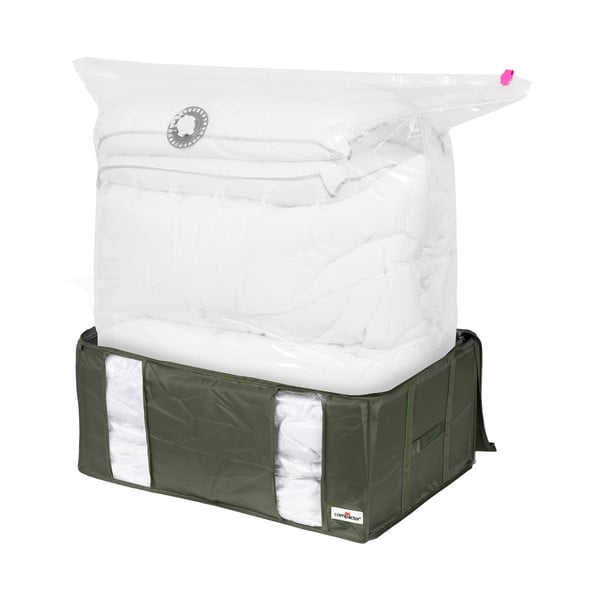 Vákuumos textil ruhatároló doboz 65x45x27 cm Ecologik – Compactor-image-4