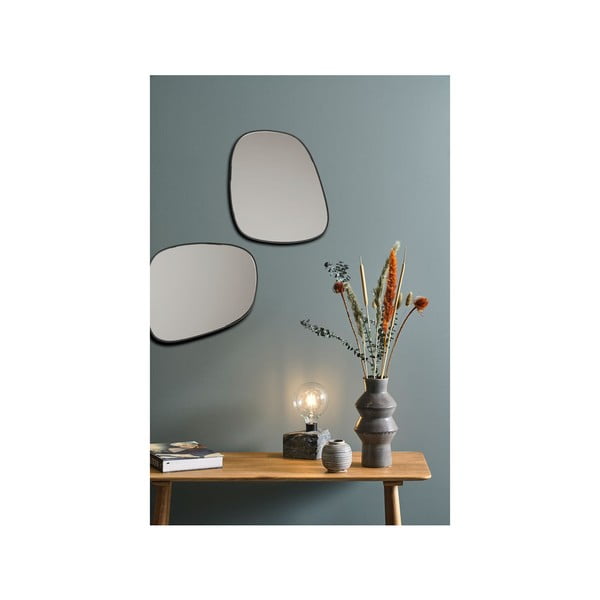 Rost sötétkék agyagkerámia váza, magasság 30 cm - Villa Collection-image-3