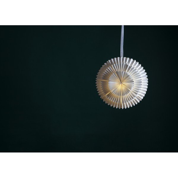 Fehér karácsonyi fénydekoráció ø 50 cm Frost - Star Trading-image-4